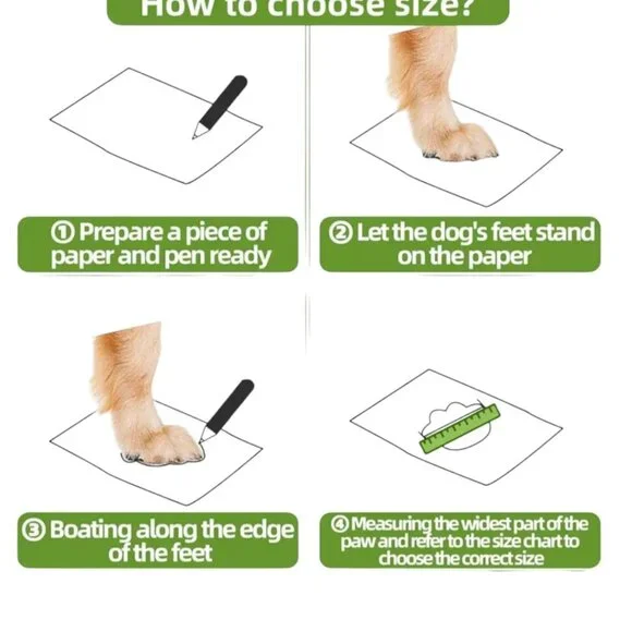 Aokown Breathable Dog Pet Shoes Anti-Slip Mesh Boots Beige & Green Durable Daily - Picture 5 of 11